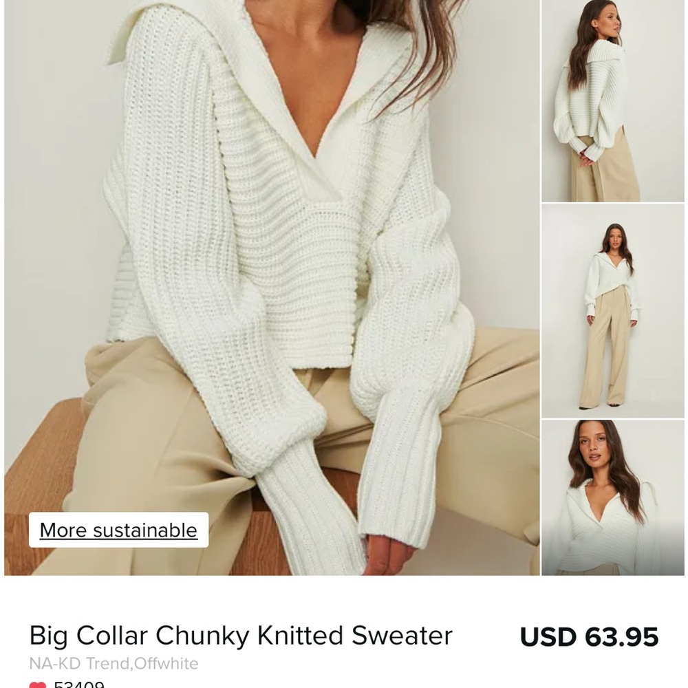 NAKD Chunky knitted sweater